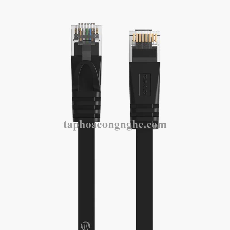 Orico 95681 PUG-C6B-150-BK CAT6 Dây dẹp 15M màu Đen Cáp mạng 30095681